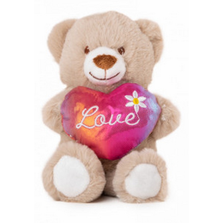 Ursulet Maro cu Inimioara Cameleon 16 cm