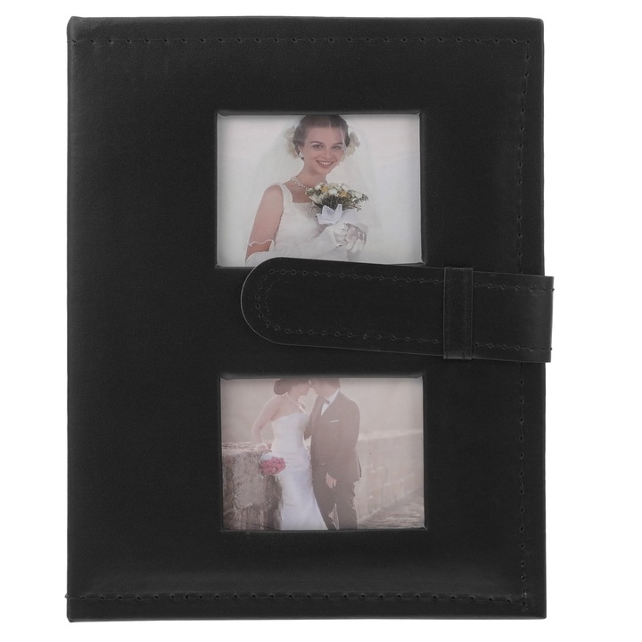 Album foto WALALLA, capacitate 200 poze 4R, negru