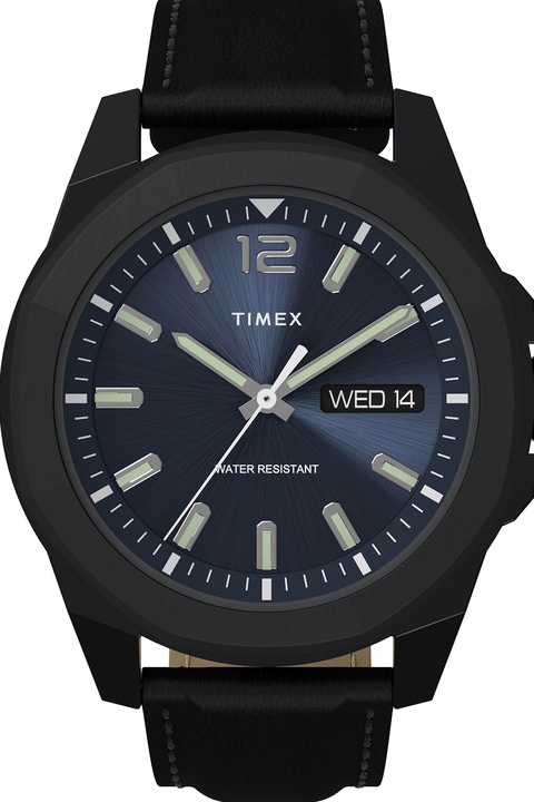 Timex, Ceas analog Trend Essex Avenue 44mm, Negru