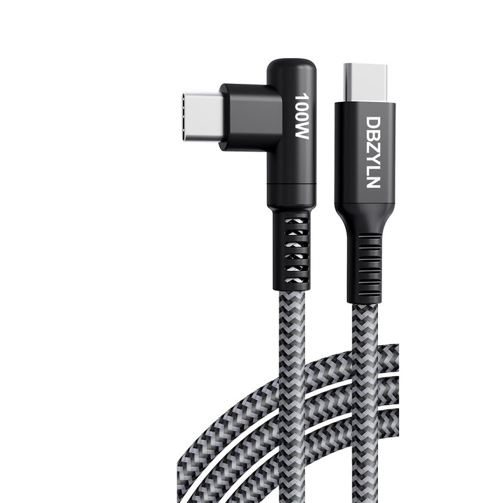 Cablu de incarcare, DBZYLN, USB C la USB C, 100 W, universal, 2m