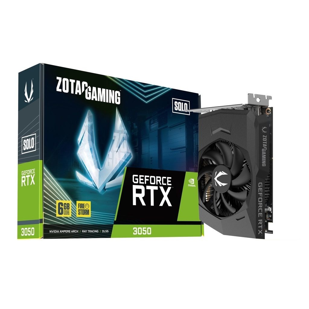 Placa video Zotac GeForce RTX 3050, 6GB GDDR6, 96bit, 1470MHz
