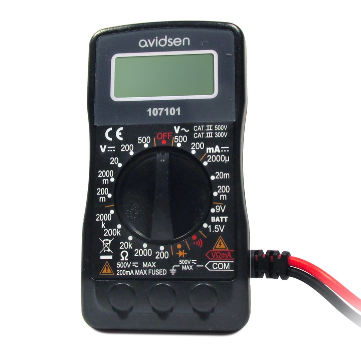 Multimetru digital de buzunar Avidsen