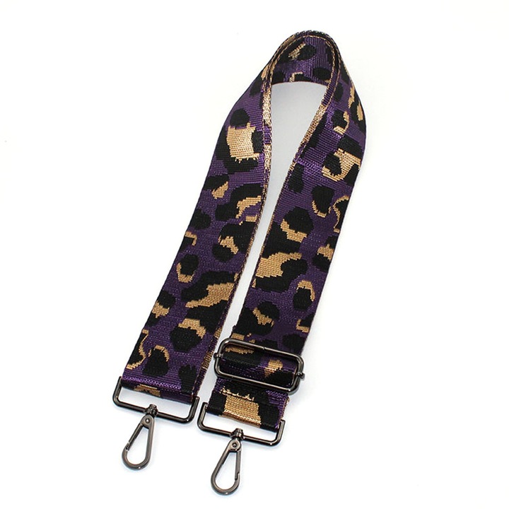 QttvbTna állítható táskapánt, poliészter, többszínű, 5x80x130cm