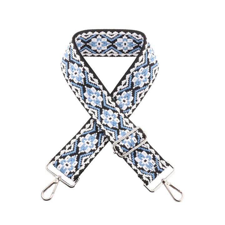 Комплект от 2 регулируеми презрамки, QttvbTna, материал сплав+полиестер, многоцветен