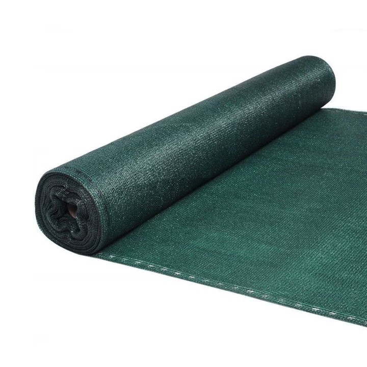Plasa umbrire 80%, verde, 1,5 m x 10 m, Agroclima