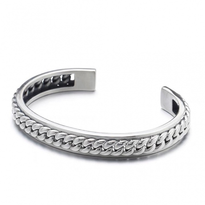 Állítható réz karkötő, háromdimenziós fonott kivitel, unisex