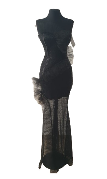 Rochie formala, neagra, S