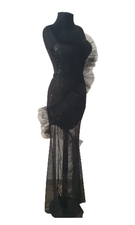 Rochie formala, neagra, S