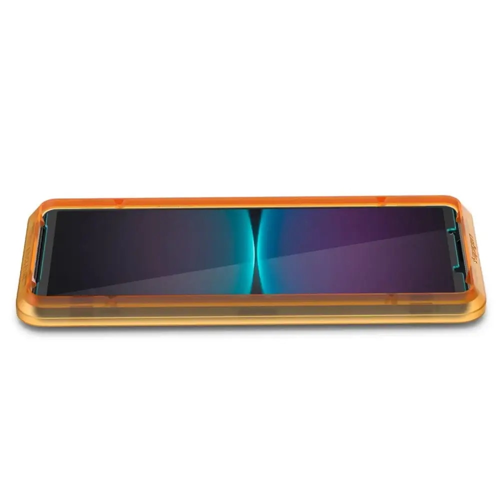 Folie de protectie Spigen Glas.TR AlignMaster pentru Sony Xperia 1, set 2 buc, transparent