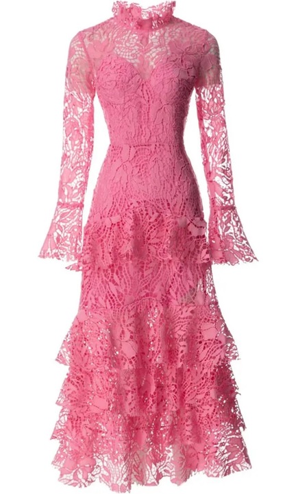 Noi ruha, csipke, rozsaszin, Rózsaszín