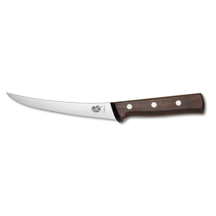 Kicsontozó kés, Victorinox, Rozsdamentes acél/Fa, 15 cm, Ezüst/Barna