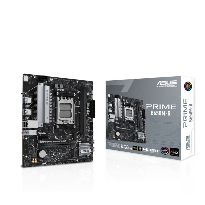 Дънна платка ASUS PRIME B650M-R socket AM5, 2xDDR5
