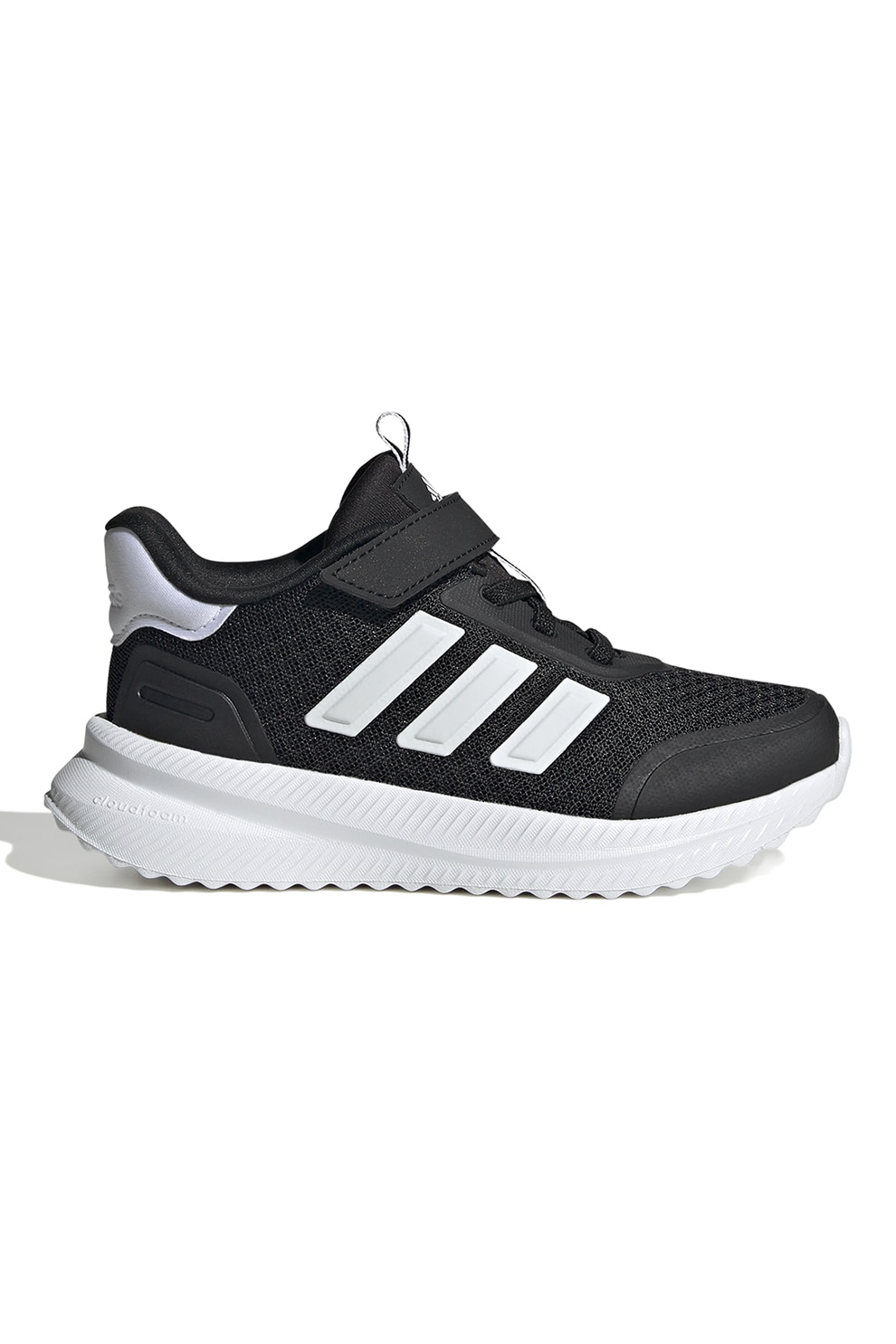 adidas Sportswear, Pantofi sport X_PLRPATH cu velcro, Alb, Negru, 29 EU
