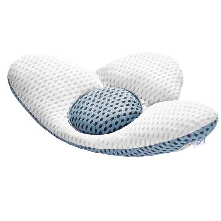 Perna suport lombar pentru pat, multifunctionala, material respirabil, 48x34x11/3.5cm