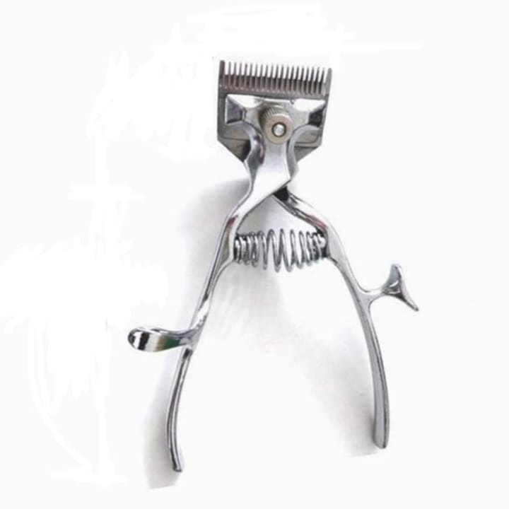Aparat de tuns manual, taietor par, inox, silentios, usor