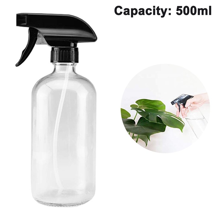 Set Atomizoare pentru Uleiuri Esentiale si Produse de Curatare, PET, 500 ml