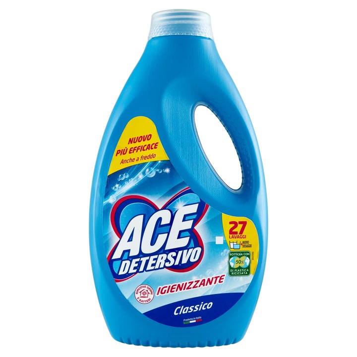 Detergent Lichid Ace Classico, 1.35 L, 27 spalari