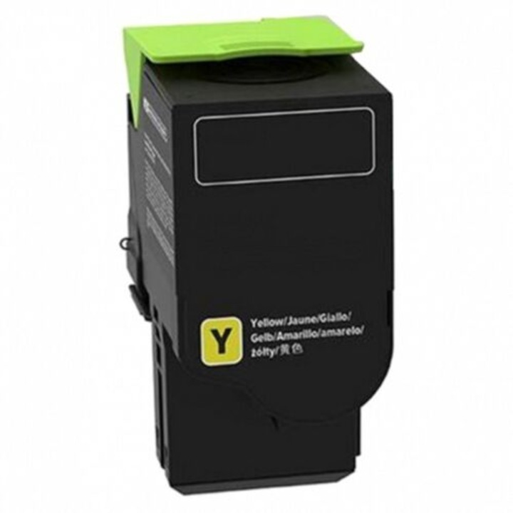 Toner Compatibil cu Lexmark 78C2XY0 yellow, pentru Lexmark CX622ade, CX625ade, CS421dn, CS521dn, 5000 pagini