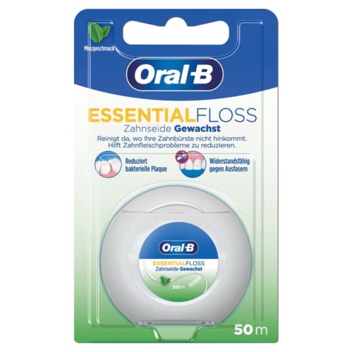 Ata dentara cerata Essentialfloss mint Oral-B 50m