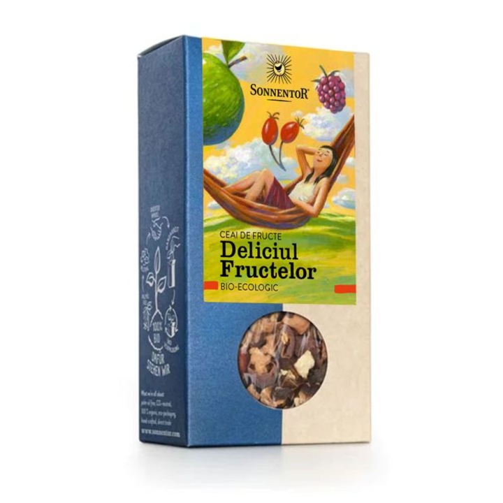 Ceai deliciul fructelor bio, 100 g, Sonnentor