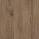 Masa pentru restaurant sau bucatarie, din MDF cu miez negru, acoperita cu HPL, Picioare metalice rabatabile Standard, Stejar Davos Maro H3133 ST12, 90x90 cm