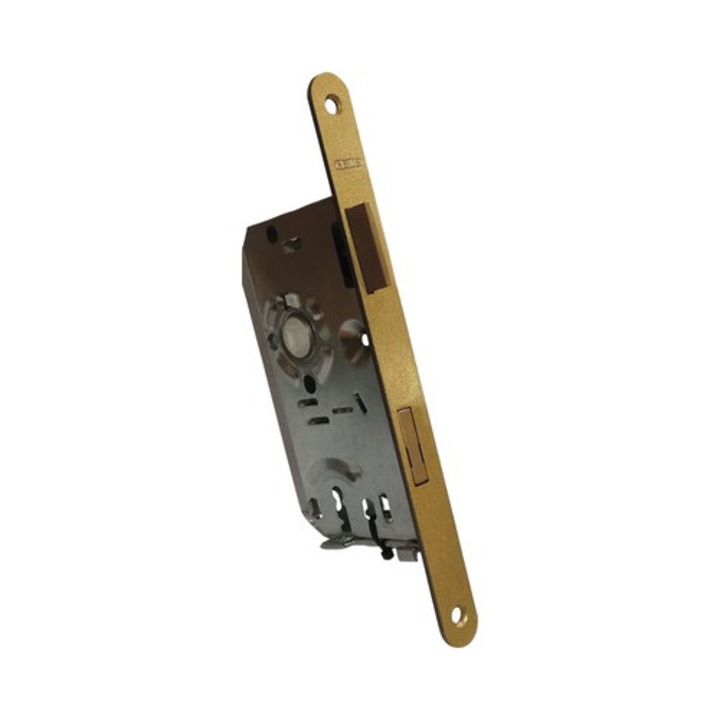 Broasca Ingropata Usa Interior Abus Es 55/72 Mm, Stanga, Cu 1 Cheie Bb, Auriu