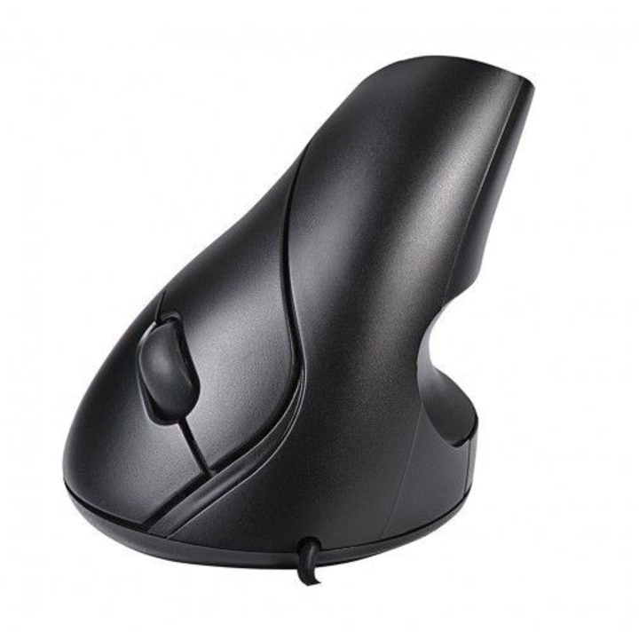 Mouse ergonomic vertical, Spire, Archer I, Negru