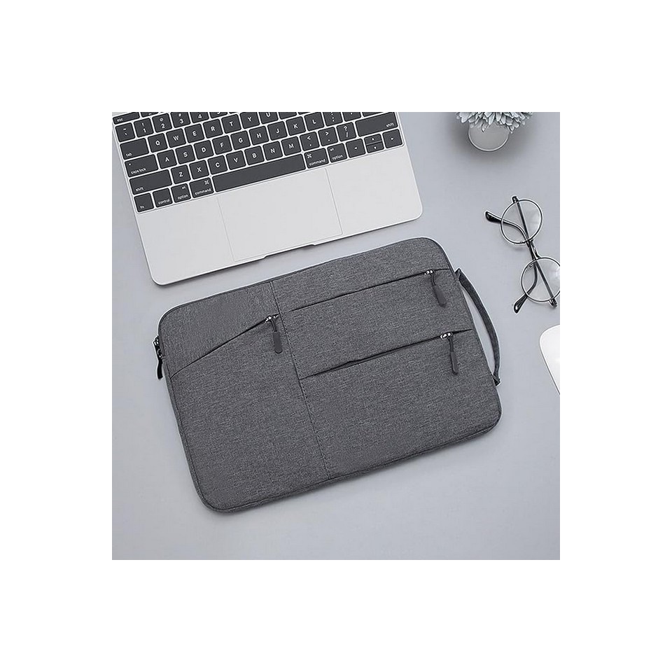 Geanta Laptop stil husa, 15.6 inch IWTTWY, gri