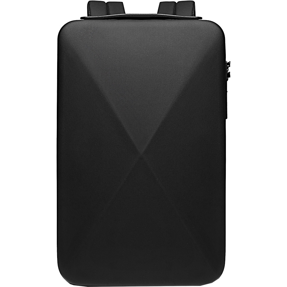 Rucsac laptop 15.6 inch, carcasa tare, material rezistent la apa, lacat TSA, deschidere ampla, calitate premium, BANGE, BG22092BK, Negru