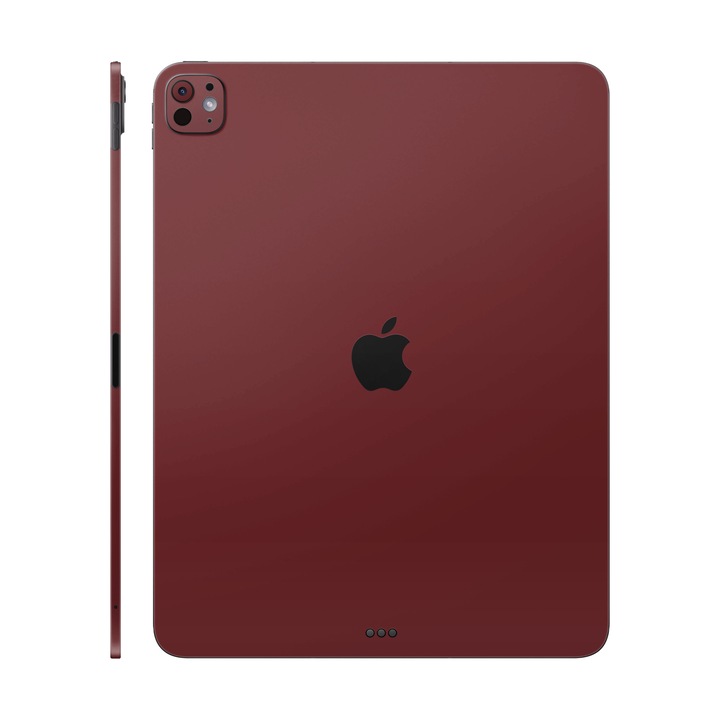 Folie de protectie pentru iPad Pro 13" (2024), Colectia Unique, Skin Spate cu laterale separate, Mat Cupru