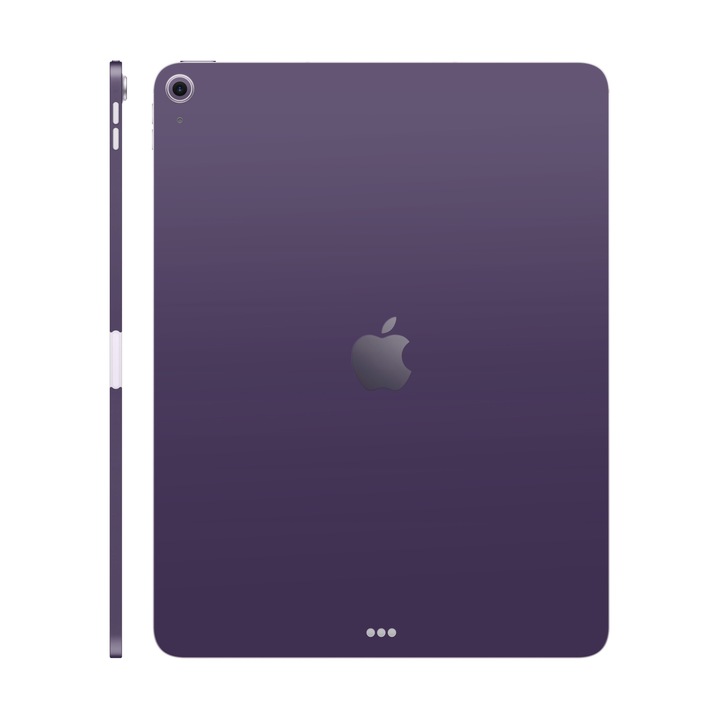 Folie de protectie pentru iPad Air 13" (2024), Colectia Unique, Skin Spate cu laterale separate, Mat Mov