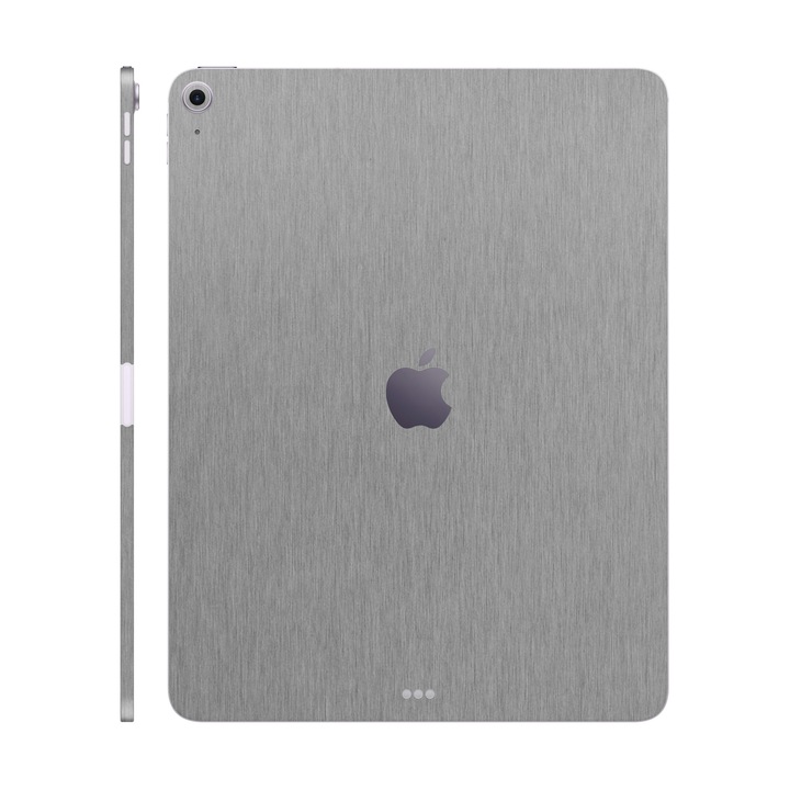 Folie de protectie pentru iPad Air 13" (2024), Colectia Elegans, Skin Spate cu laterale separate, Metalic Grafit
