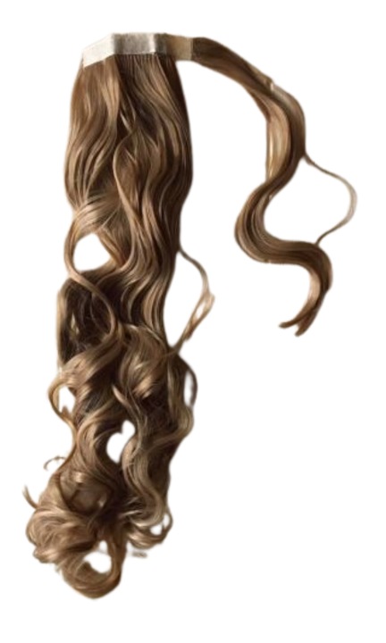 Impletitura rotunda cu Velcro, ondulata, 70cm, blond marime 27