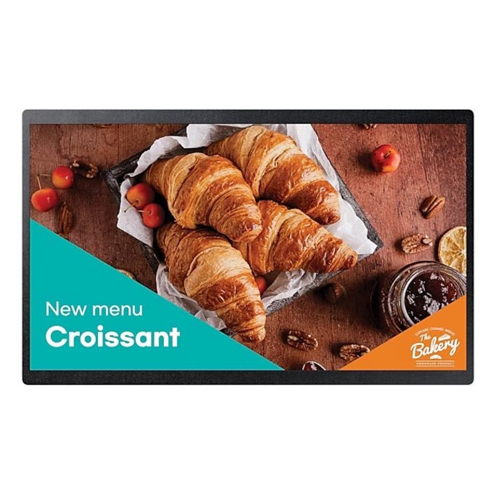 Samsung 24" LH24QBCEBGCXEN LED Display, 235175, Monitor