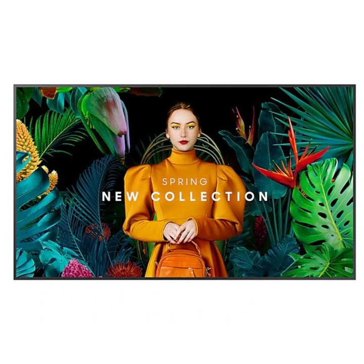 Monitor LCD Samsung QH55C, 55", UHD, 700nit, WiFi csatlakozás, 3xHDMI