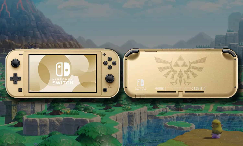 Consola Nintendo Switch Lite Hyrule Edition, Gold - eMAG.ro