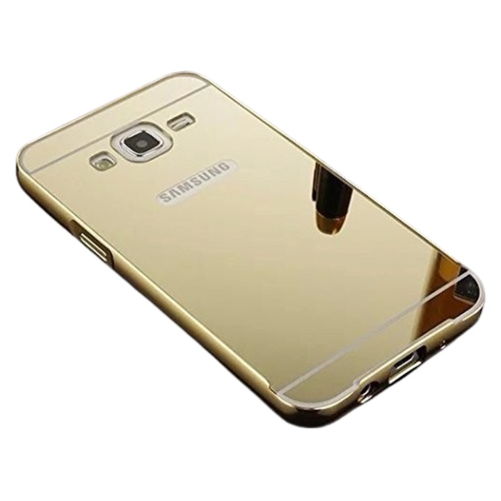 Husa pentru Samsung Galaxy S6 aluminiu gold