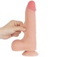 Dildo, Sliding Skin, 21.6 cm