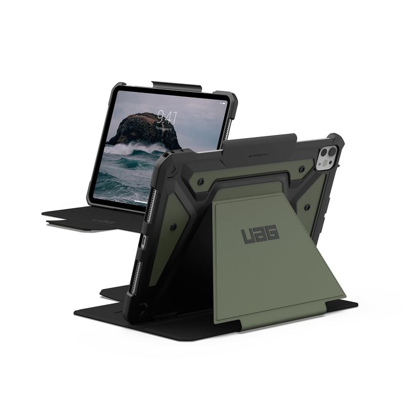 Husa UAG Metropolis SE compatibila cu iPad Pro 11 inch 2024 Olive