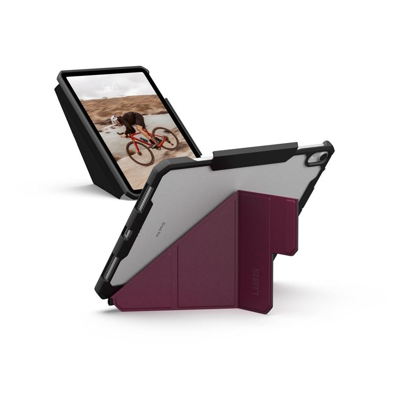 Husa UAG Essential Armor compatibila cu iPad Air 6 2024 Bordeaux