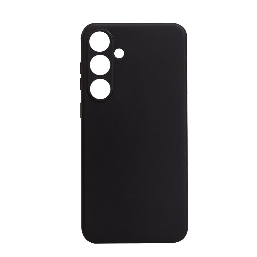 Husa de protectie Spacer pentru Samsung Galaxy S24 Plus, material flexibil TPU, Negru