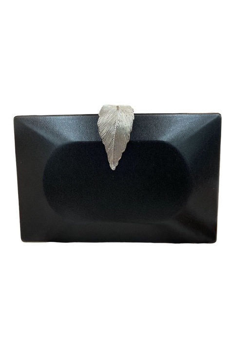 Borítéktáska, elegáns női clutch fekete C49