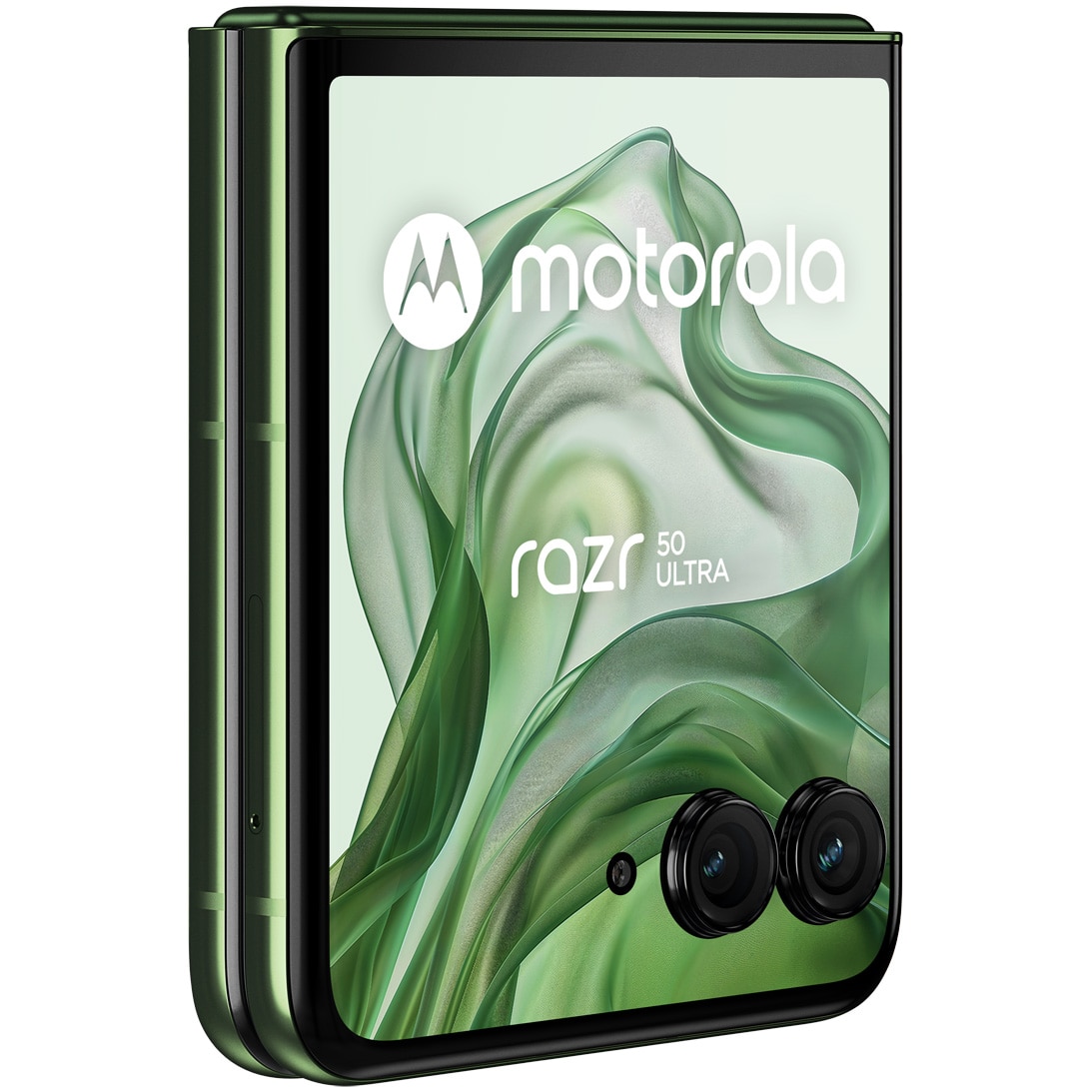 Telefon mobil Motorola Razr 50 ultra, Dual SIM, 12GB RAM, 512GB, 5G, Spring Green