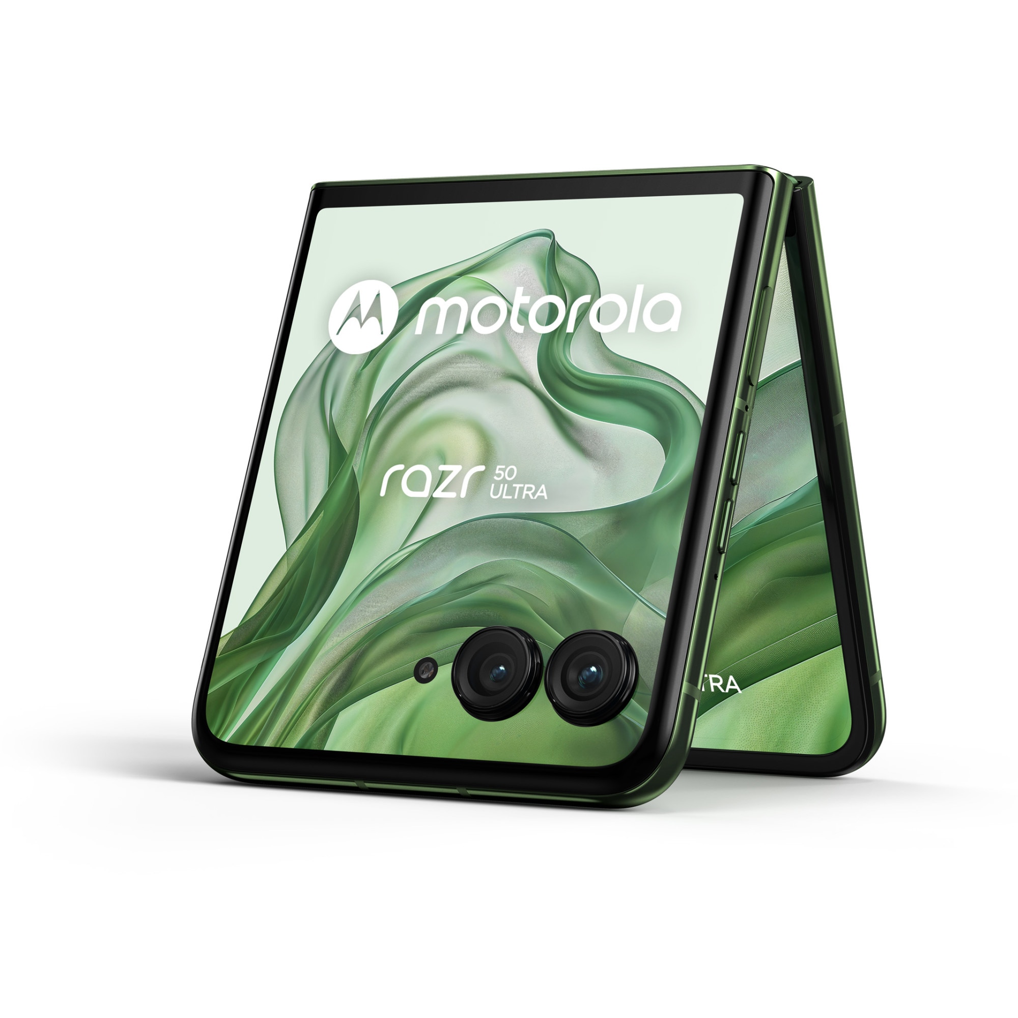 Telefon mobil Motorola Razr 50 ultra, Dual SIM, 12GB RAM, 512GB, 5G, Spring Green