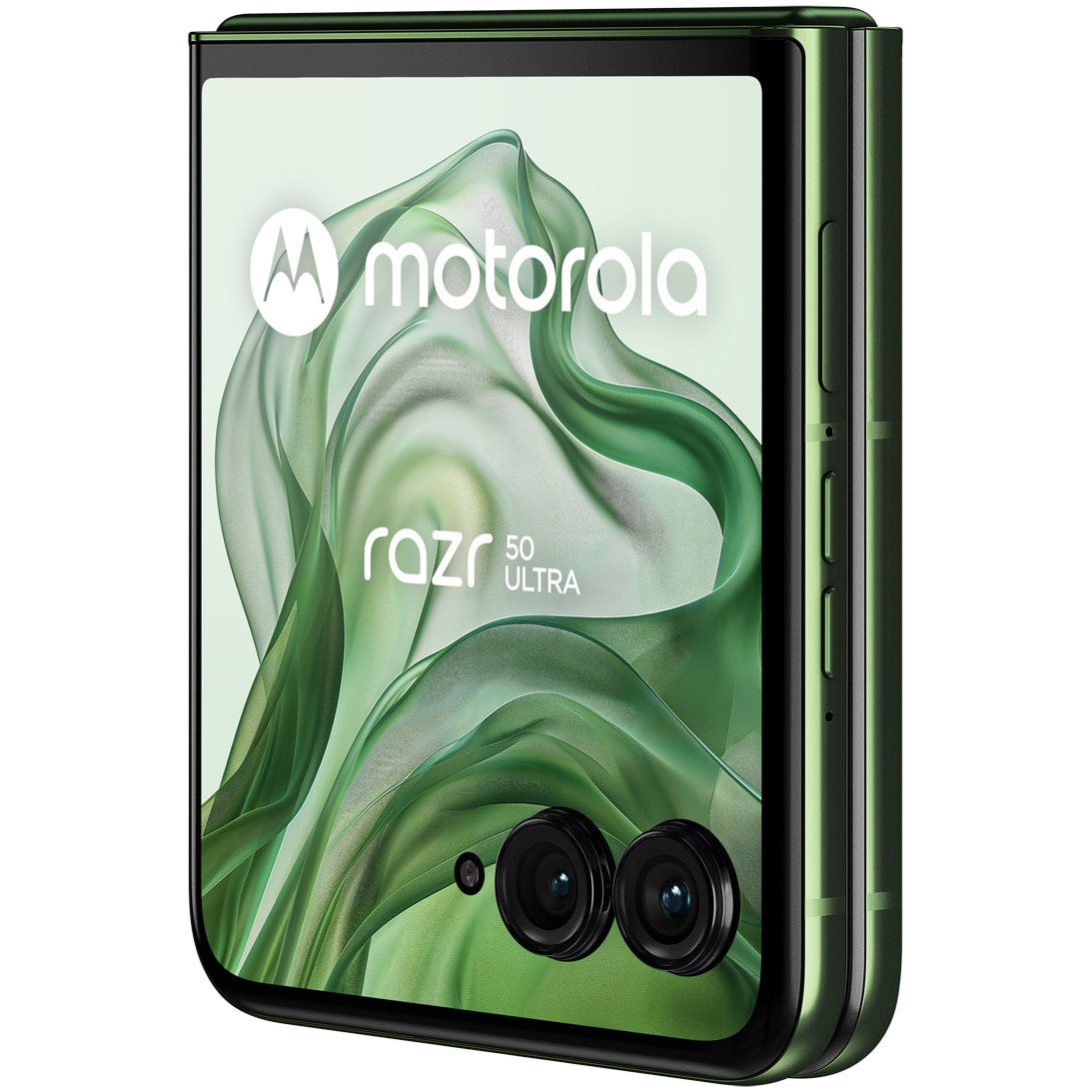 Telefon mobil Motorola Razr 50 ultra, Dual SIM, 12GB RAM, 512GB, 5G, Spring Green