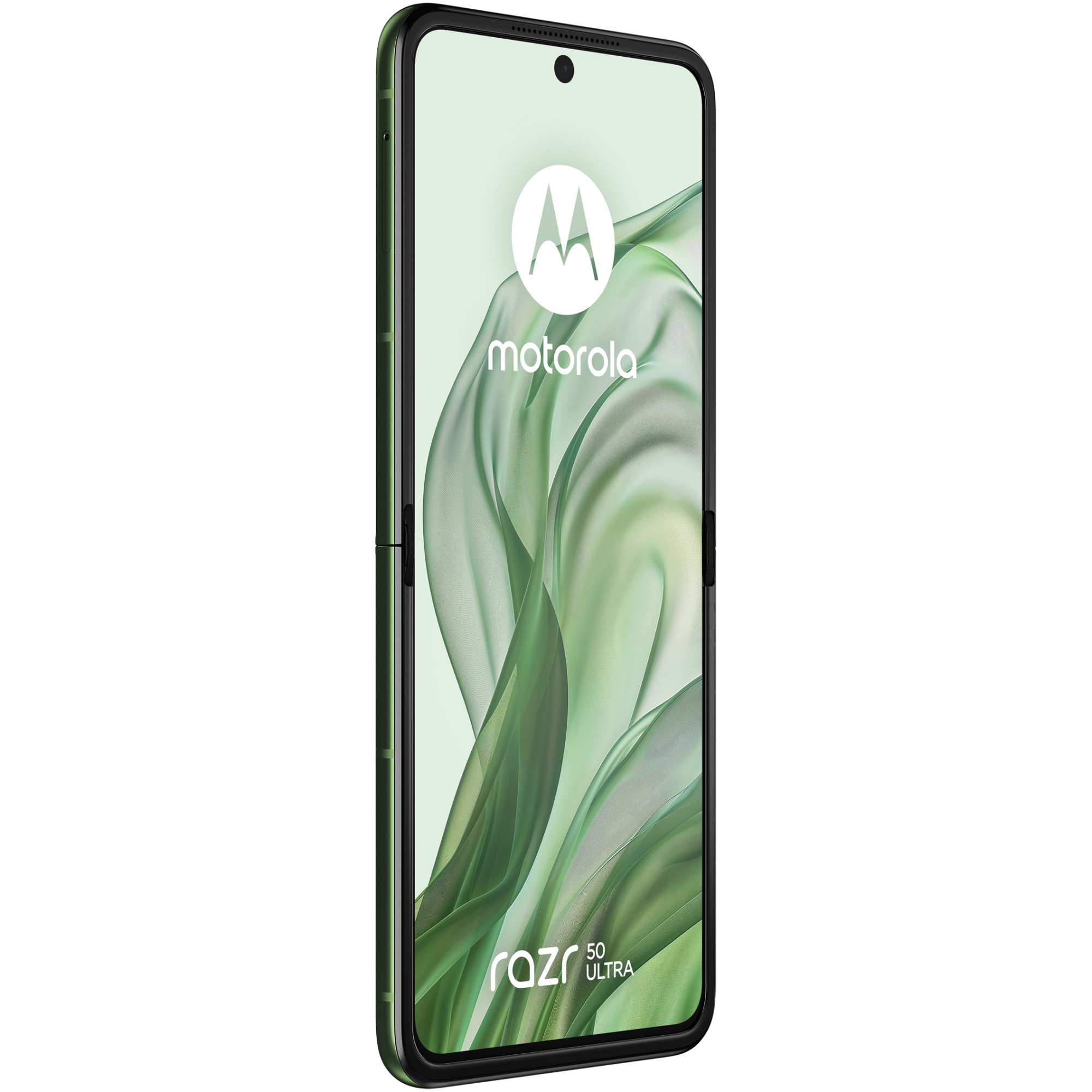 Telefon mobil Motorola Razr 50 ultra, Dual SIM, 12GB RAM, 512GB, 5G, Spring Green