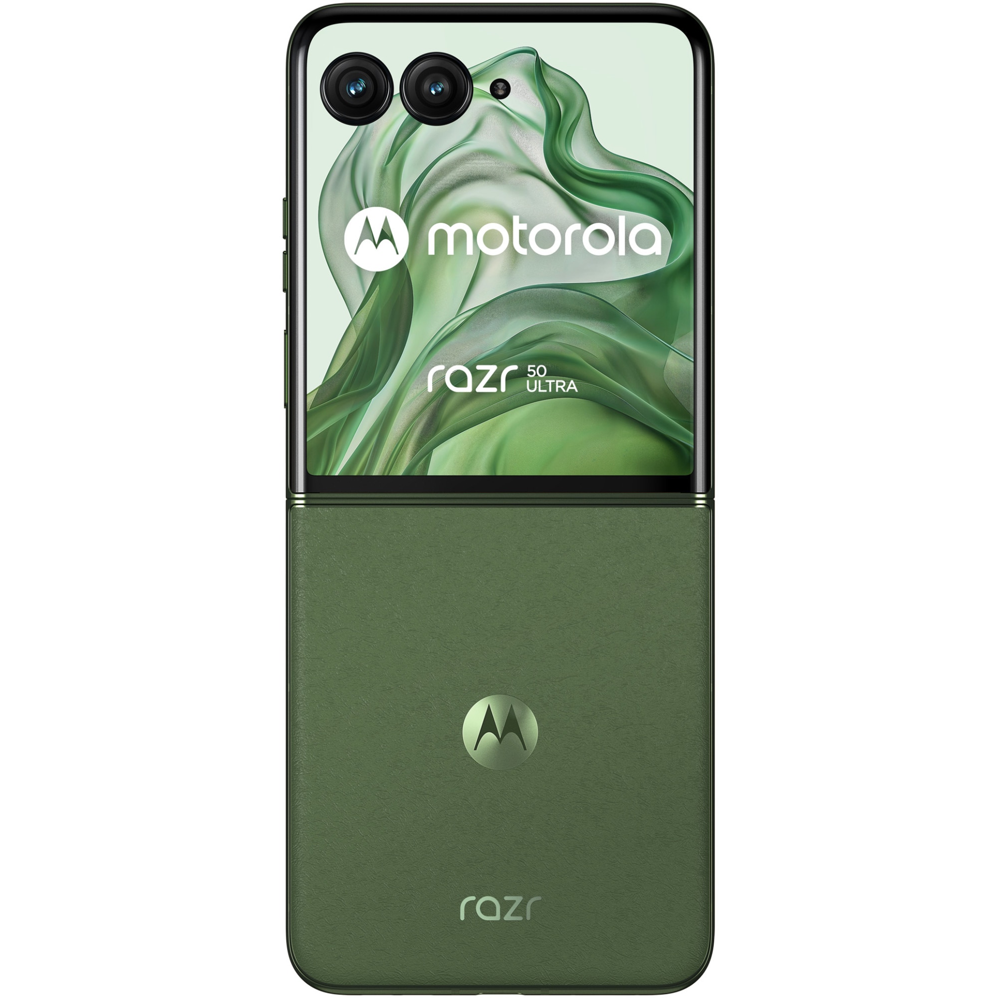 Telefon mobil Motorola Razr 50 ultra, Dual SIM, 12GB RAM, 512GB, 5G, Spring Green