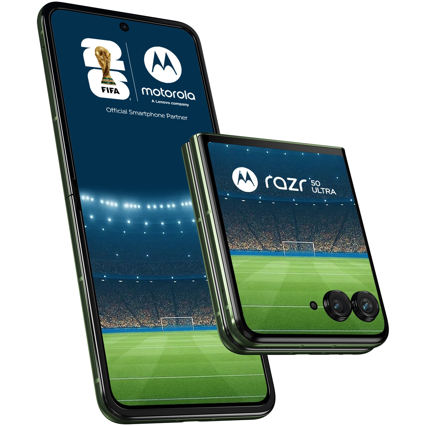 Telefon mobil Motorola Razr 50 ultra, Dual SIM, 12GB RAM, 512GB, 5G, Spring Green