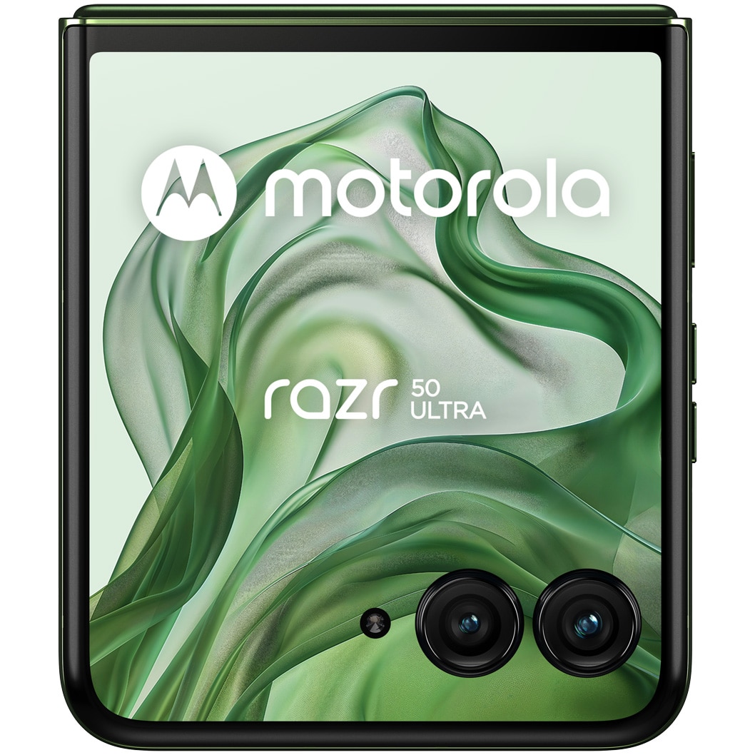 Telefon mobil Motorola Razr 50 ultra, Dual SIM, 12GB RAM, 512GB, 5G, Spring Green