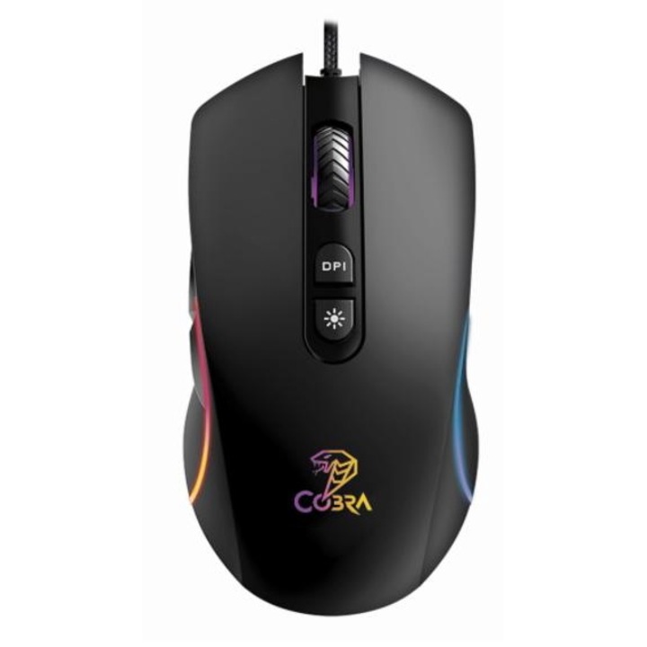 Cobra GM30 Horwin RGB Gaming Mouse fekete
